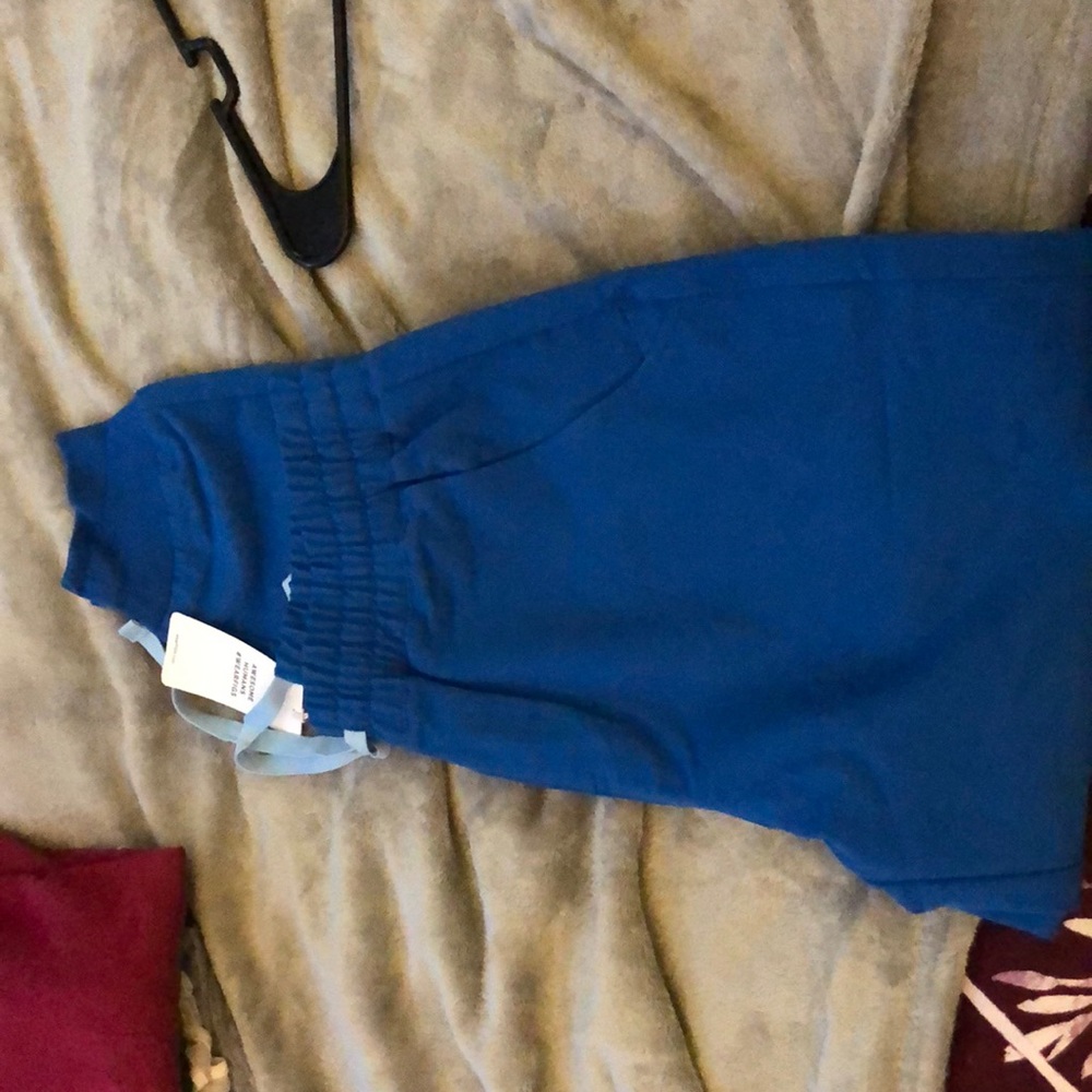 Figs scrubs jogger style petite XS high waited ROYAL BLUE